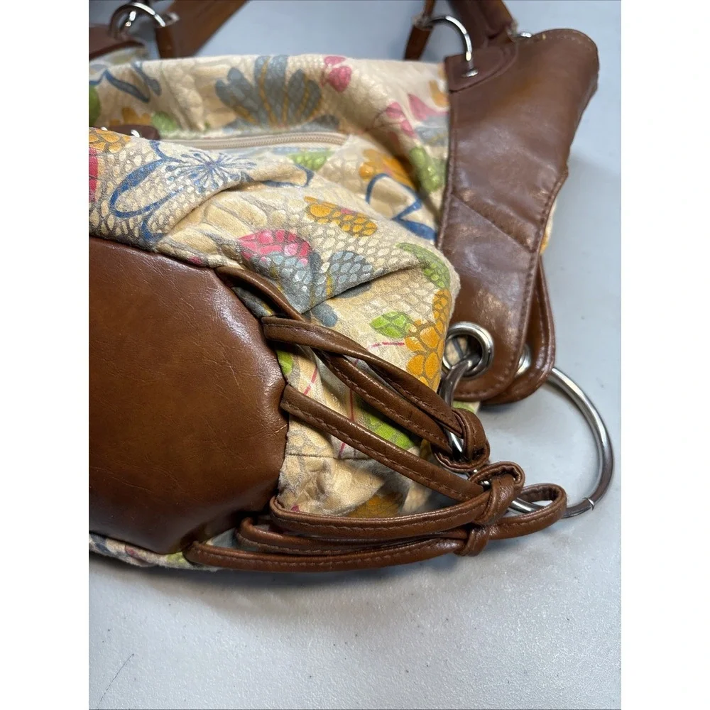 Gal Shoulder Bag Floral Hippie Boho Bohemian Flowers Classic Double Handles